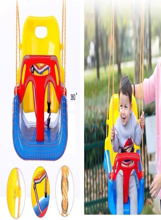 LEVGRY 3-in-1 Baby Toddler Swing with 4 Sandbags, Toddler Swing for Outdoor/Indoor Backyard Play, Kids Swing Set with a Foldable Metal Stand, Easy to Assemble & Store - Image 5